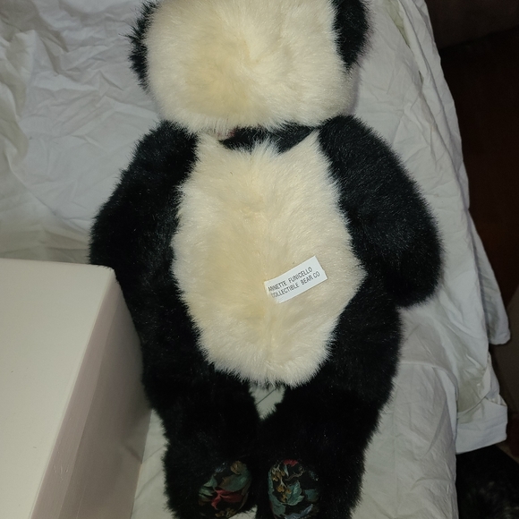 Rare Annette Funicello Chubs Bear in Original Box W/ COA - Picture 5 of 6